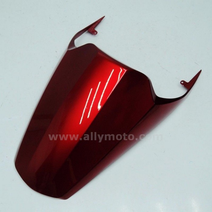 Red Motorcycle Pillion Rear Seat Cowl Cover For Kawasaki Ninja ZX14R 2006-2014